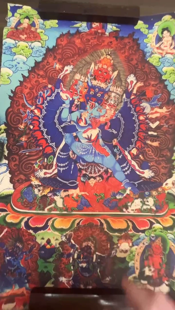 卷轴画唐卡16052