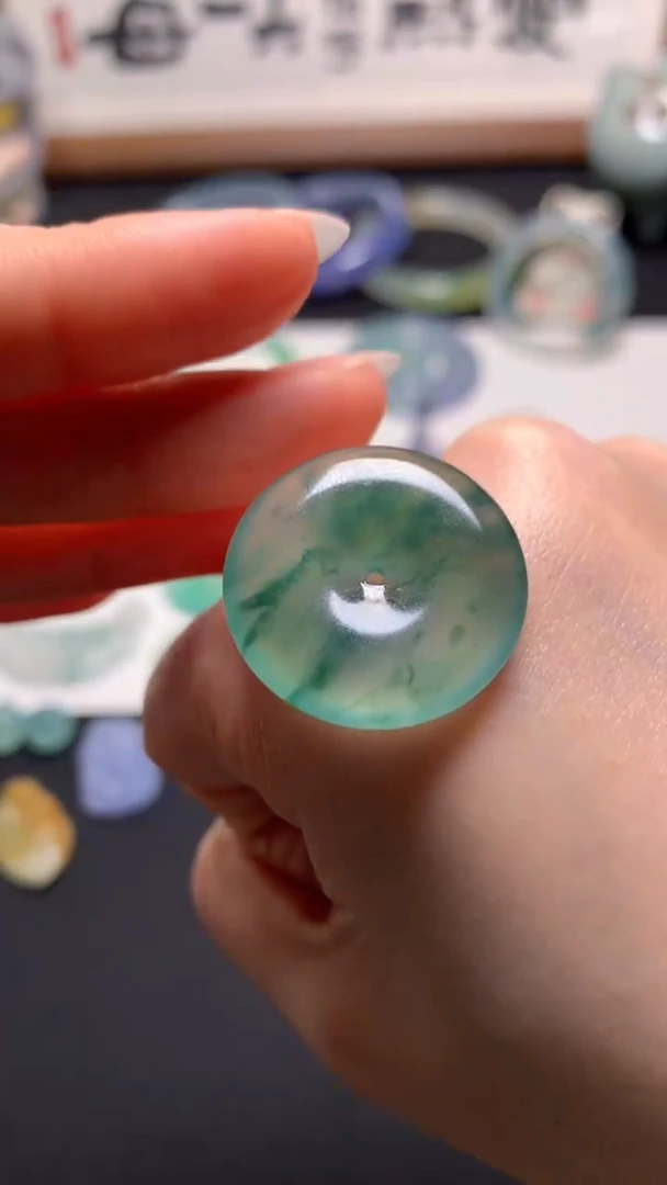 未镶嵌定制翡翠0265586982  24.4*4.3