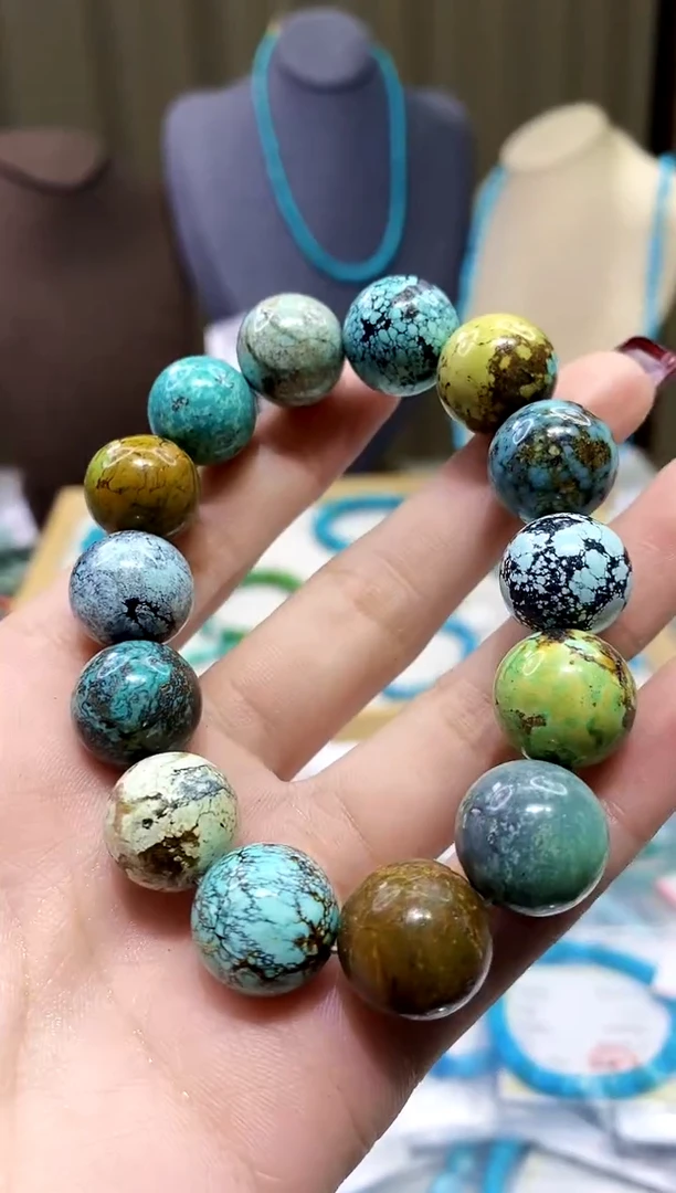 【闪购商品】绿松石手串未镶嵌498