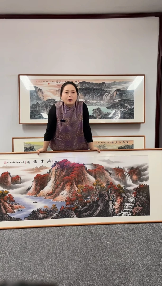 【闪购商品】国画鸿运当头210*80绘画作品