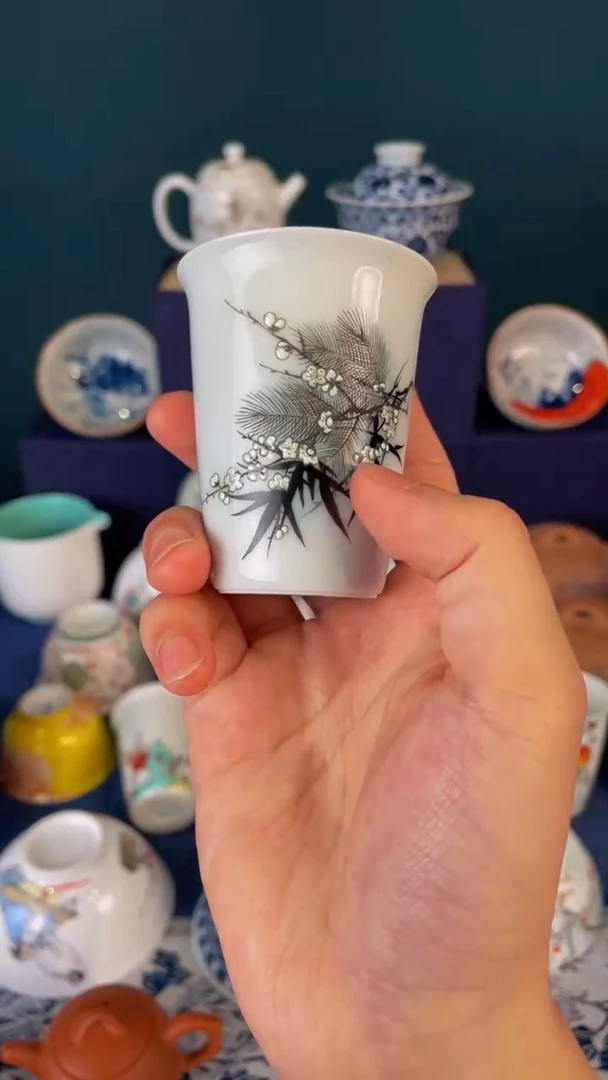 景德镇陶瓷杯杯杯007