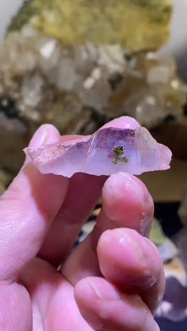 未镶嵌珠宝半成品水晶52号四川超七花园水晶原石