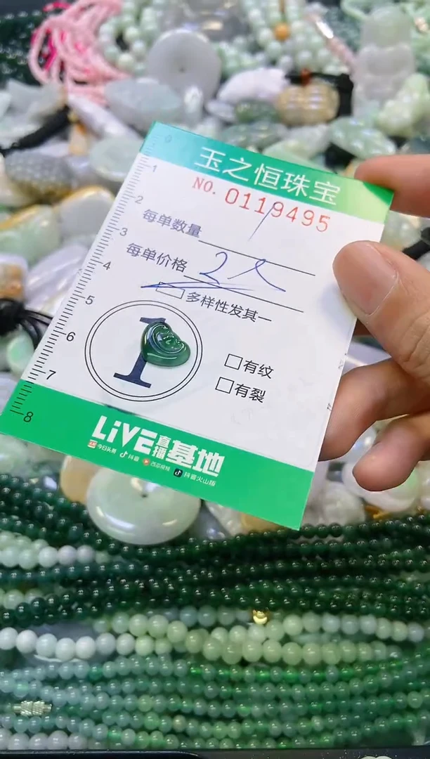 翡翠未镶嵌颈饰闪购0119495多样性发其一