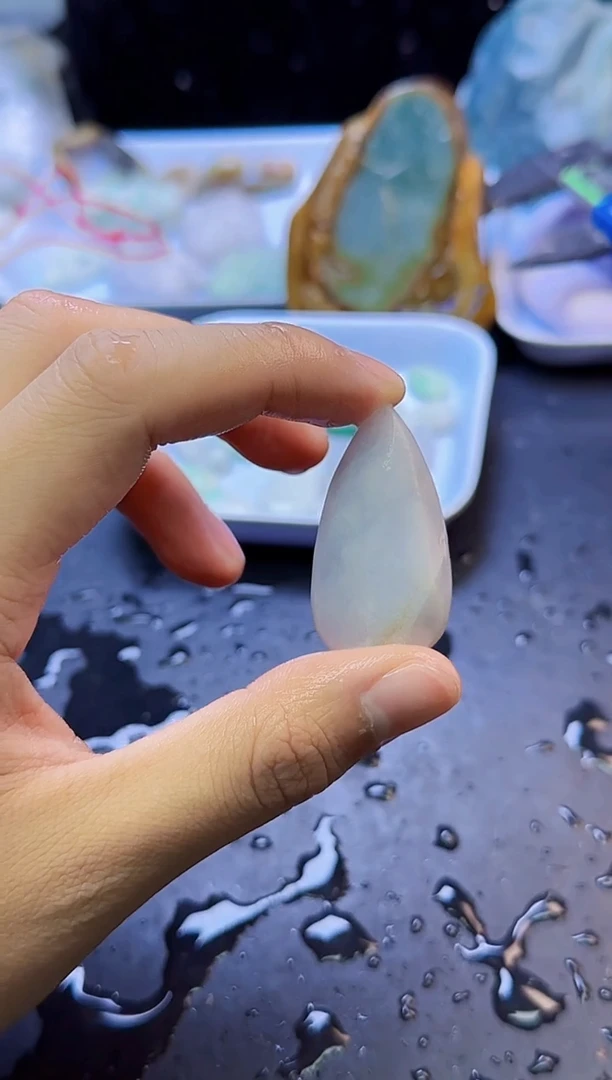 颈饰未镶嵌翡翠039天然A货翡翠