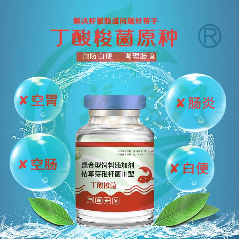 福盈门水产养殖使用产品丁酸梭菌菌种千亿级别