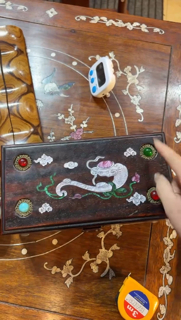 木木紫檀木首饰盒木木