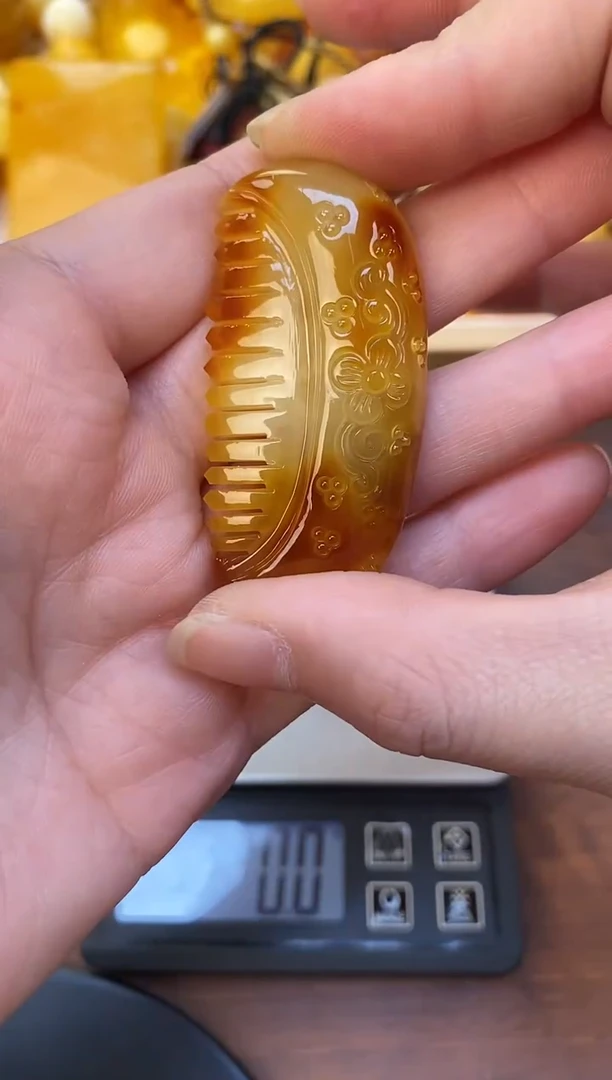 裸石琥珀未镶嵌天然琥珀蜜蜡