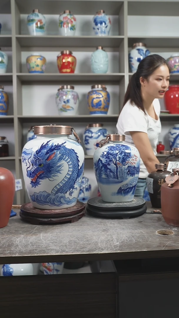 10斤手绘山水