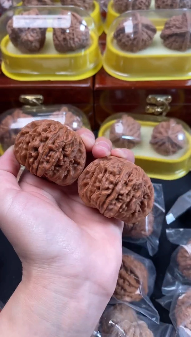 把件文玩核桃四座楼48尺s155