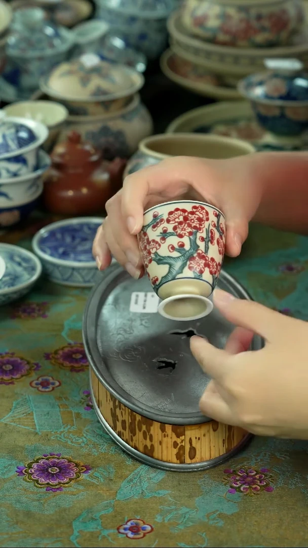 檀里村启动 炸茶具啦