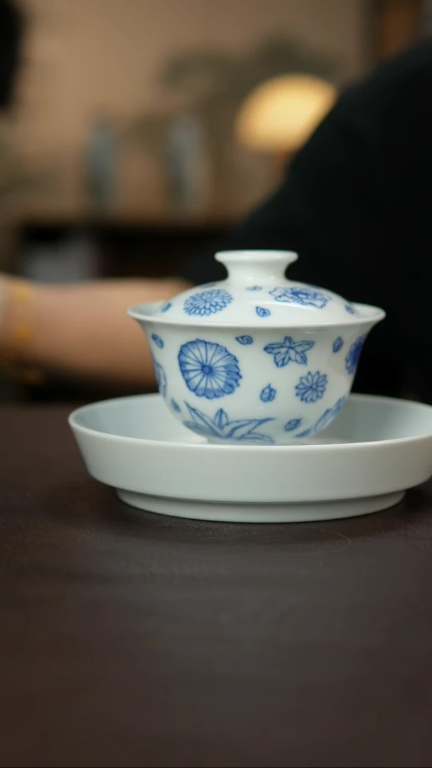 杯景德柴烧手作多人瑕疵