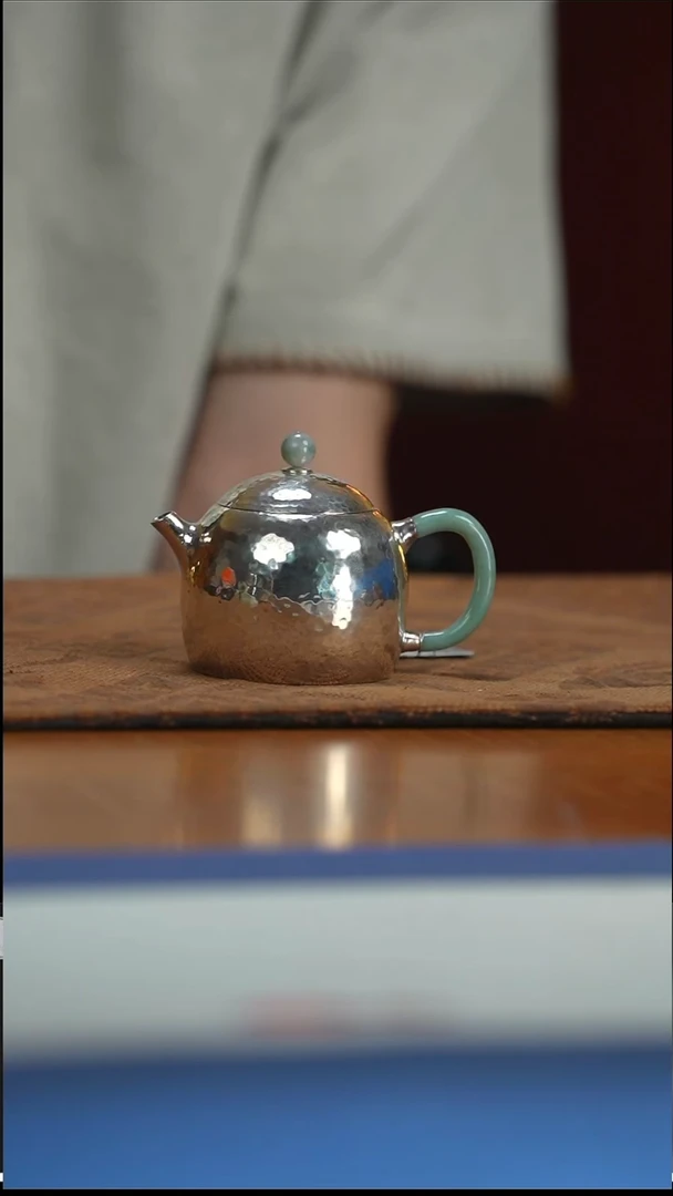 古悦悦翠泡茶壶