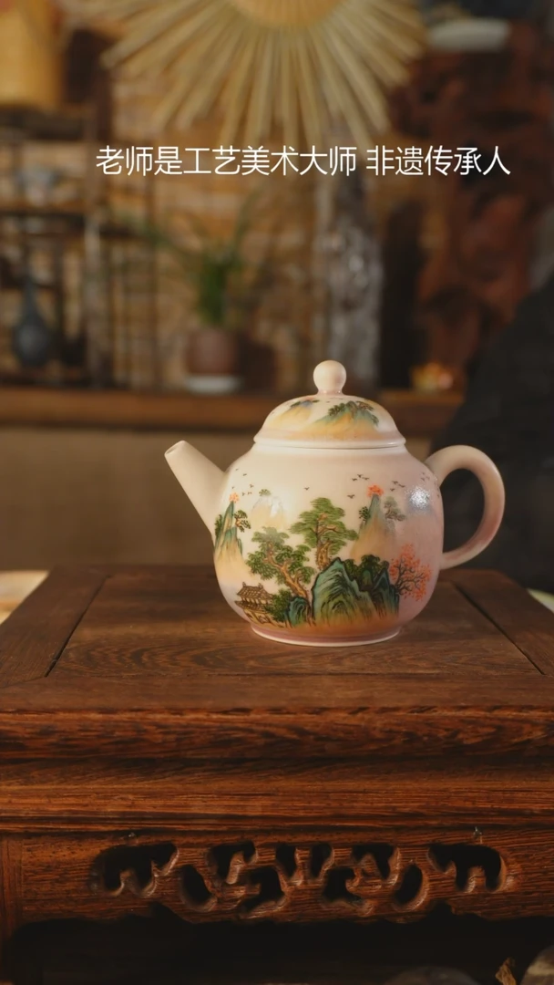 【闪购商品】老昌号手工手绘茶器