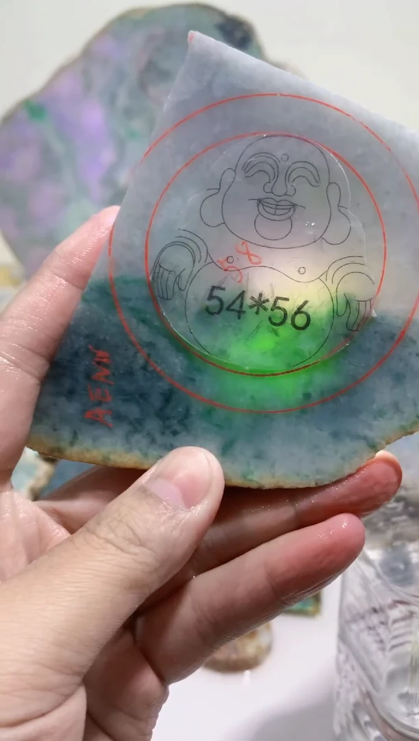 裸石翡翠0蒙0翡翠珠宝886