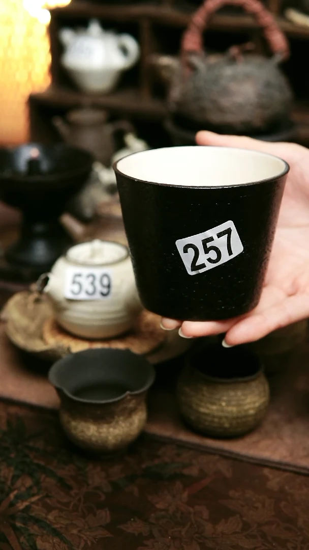 紫砂全手工内白（有雨漏）大杯