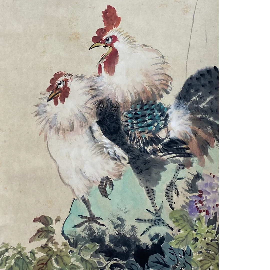 DY5218王先生 花鸟 纸本95*35 2087