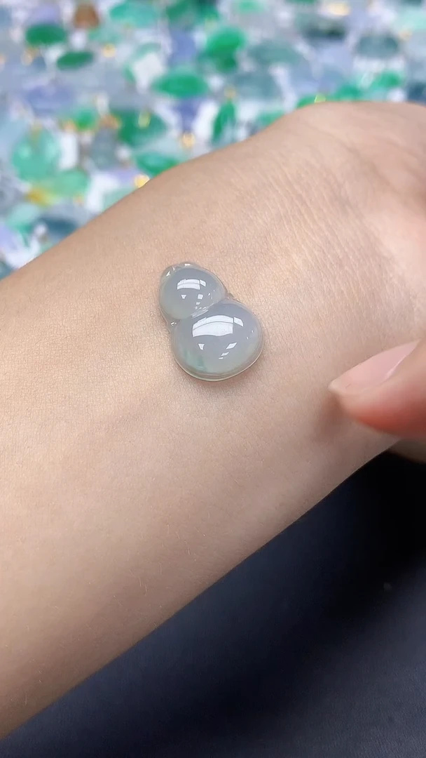 翡翠未镶嵌颈饰天然缅甸a货翡翠