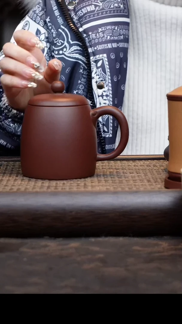【闪购商品】紫砂茶杯底槽清秦权