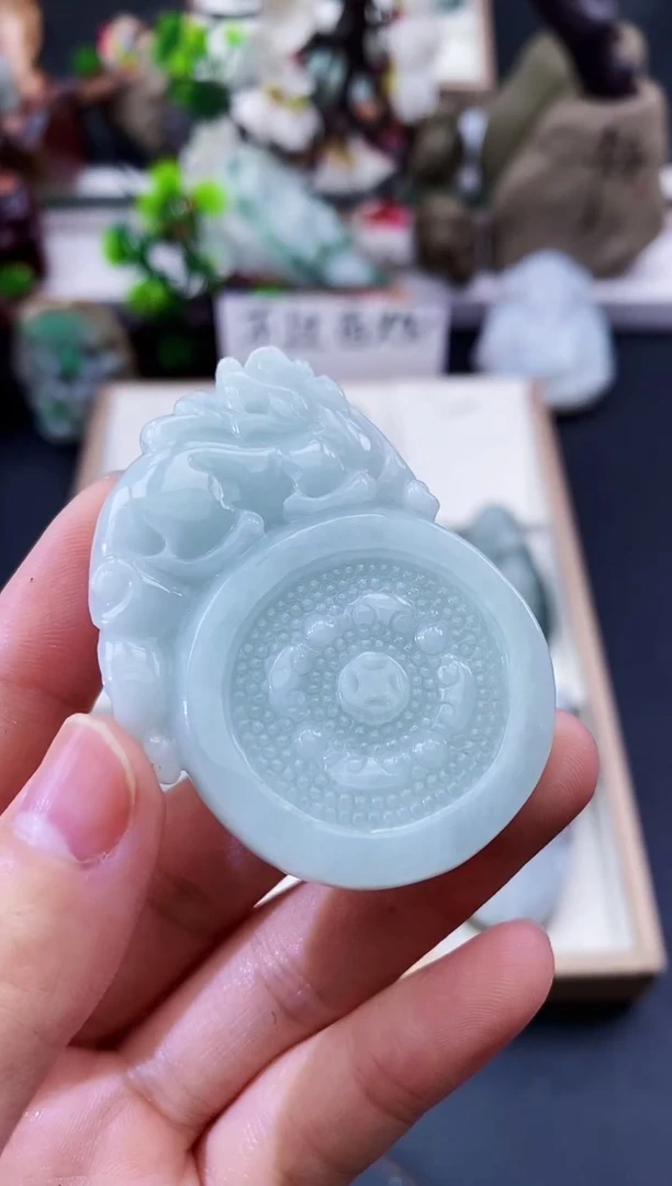 颈饰未镶嵌翡翠天然缅甸A货翡翠