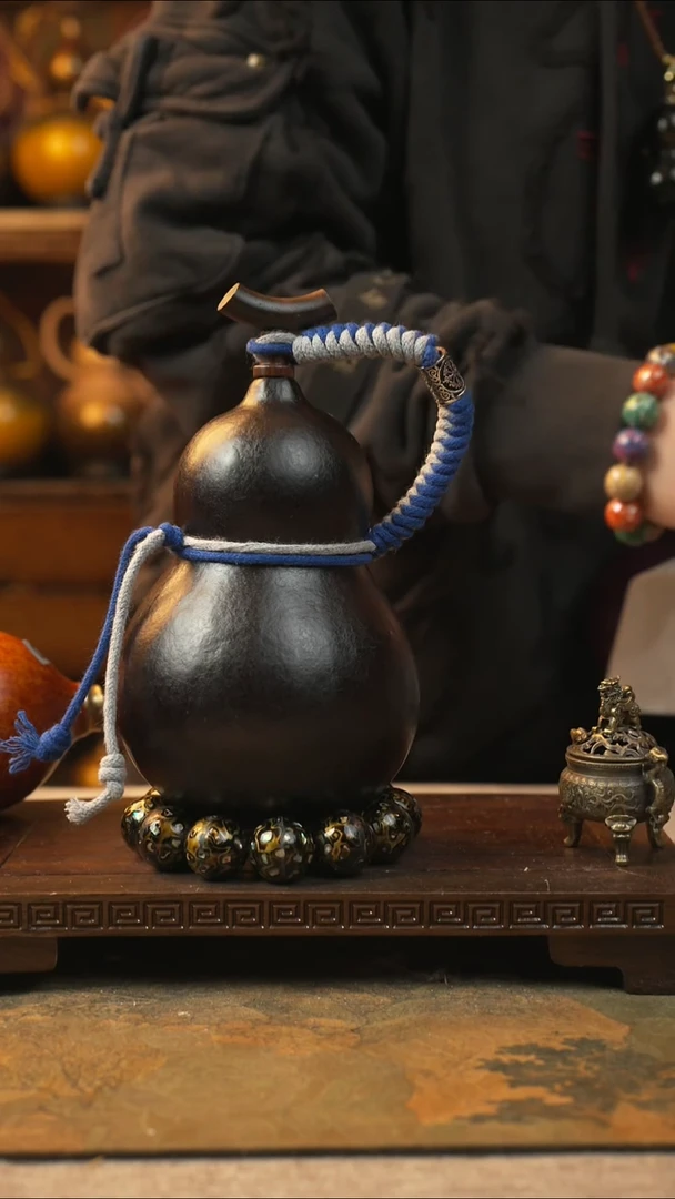 452大漆一物一拍记葫堂出品【不带手串】