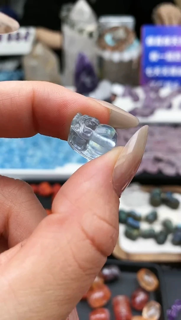 【闪购商品】海蓝宝石裸石未镶嵌81a多样性发其一/1.30/1个