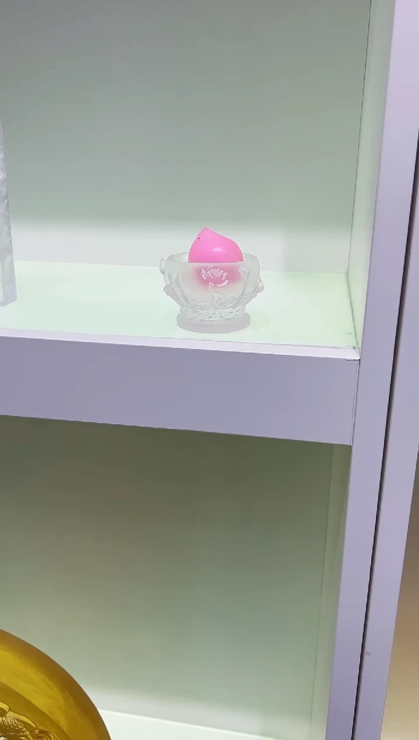 【闪购商品】泥塑古法琉璃烛台摆件