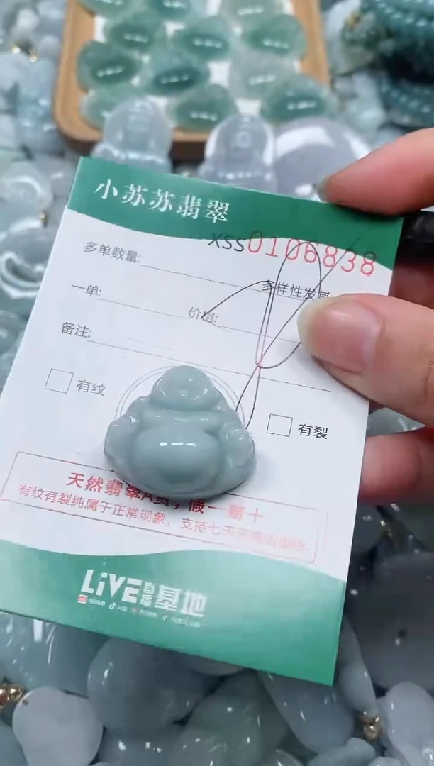 【闪购商品】翡翠颈饰未镶嵌闪购商品0106838