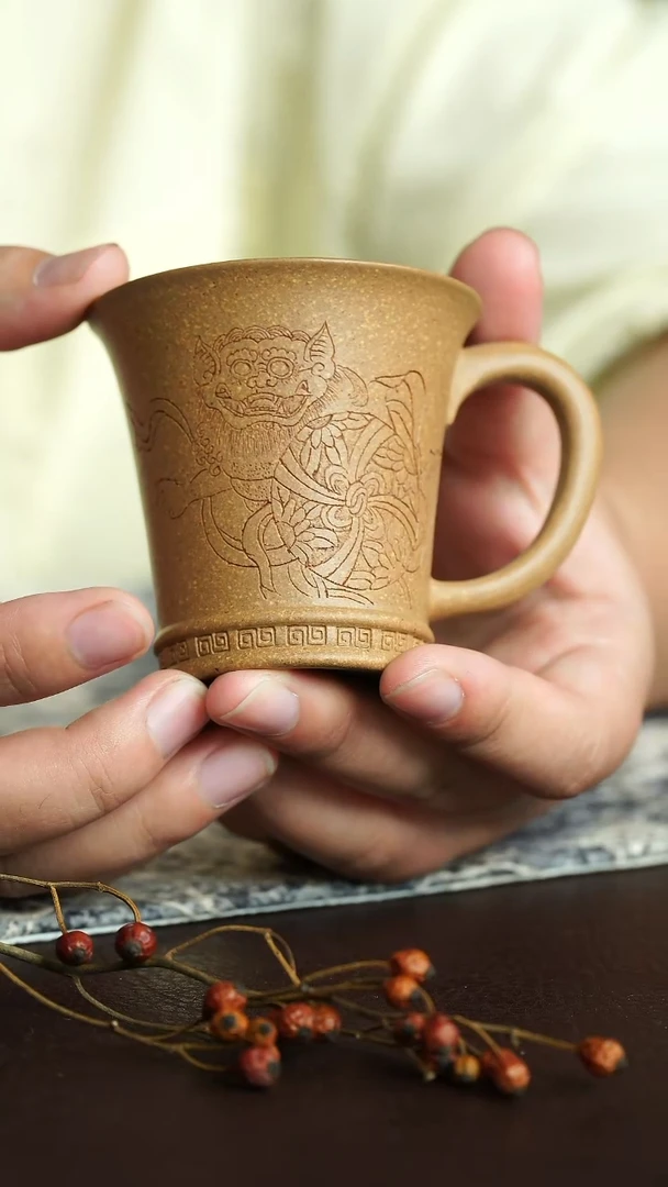 茶杯紫砂11号宜兴紫砂主人杯