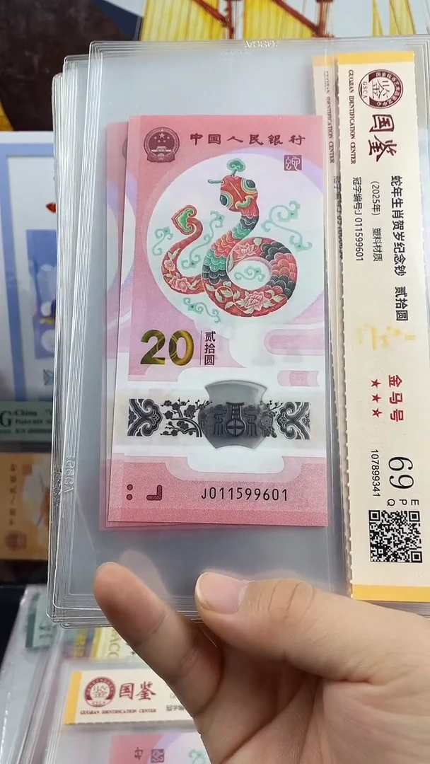 塑料蛇钞金马号69分 独5