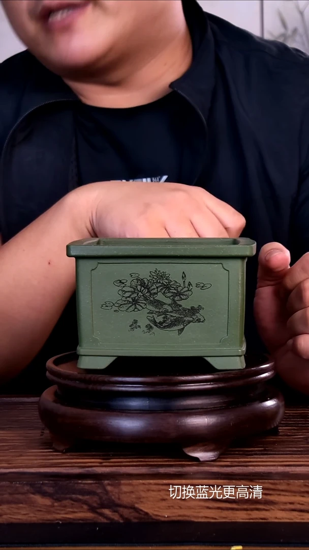 紫砂花盆紫砂花盆内口10-7