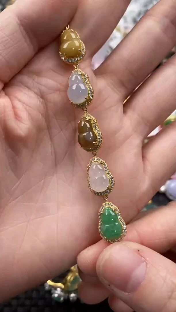 银S925镶嵌戒指翡翠111                 9