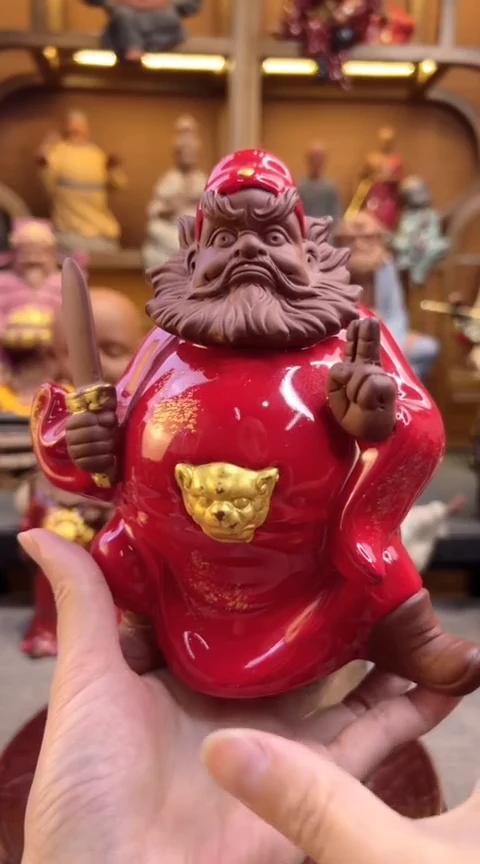 紫砂茶宠器闵茶宠摆件