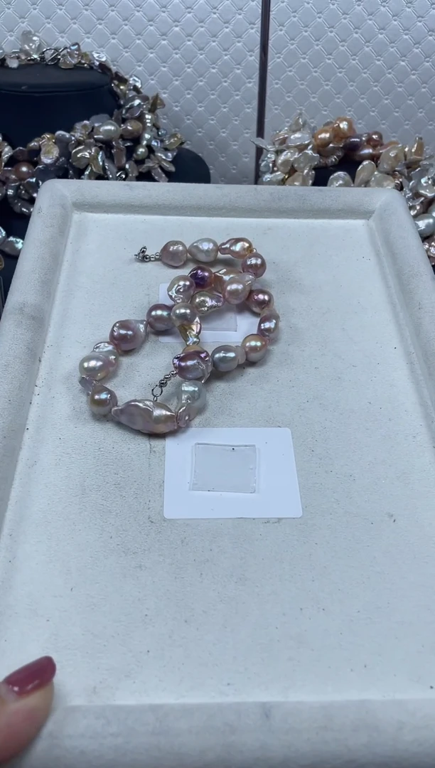 淡水珍珠未镶嵌项链【纯恬珍珠】