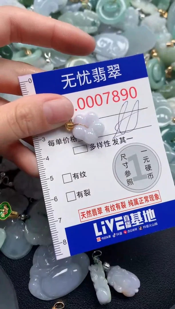 颈饰未镶嵌翡翠7890