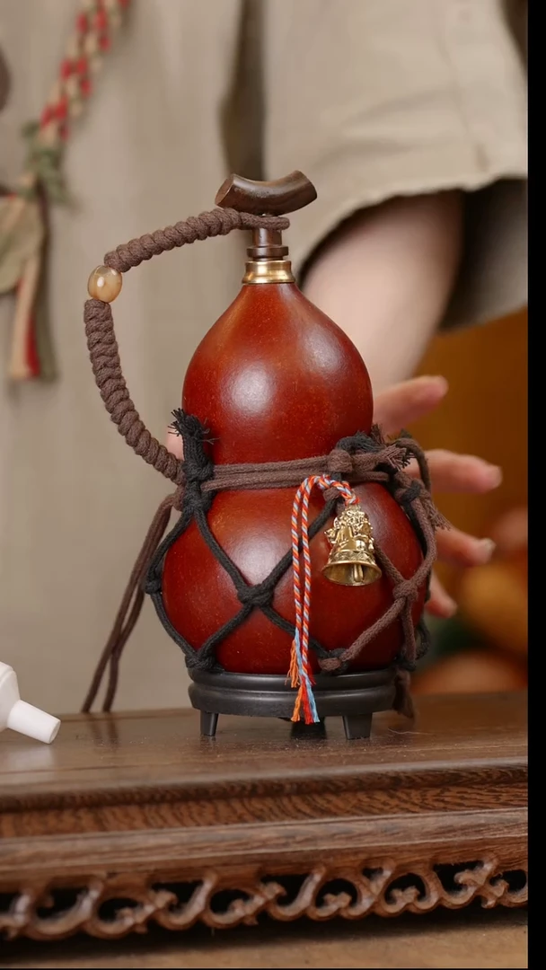 53号精品天然大漆酒葫芦一物一拍~
