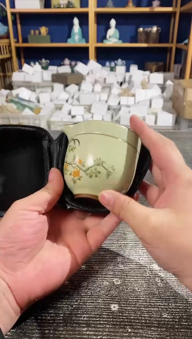【闪购商品】其他汝窑喜上眉梢旅行套装