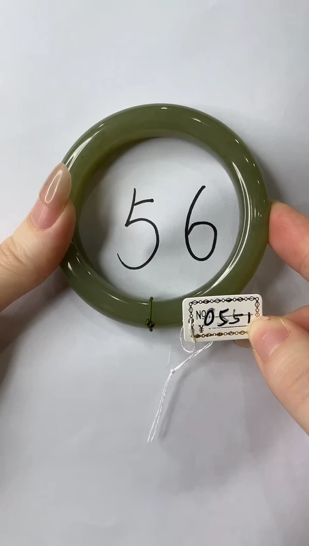 【闪购商品】和田玉手镯未镶嵌56圈口