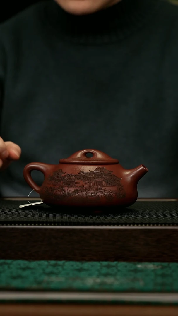 【闪购商品】紫砂茶壶宜兴原矿 手工 紫砂壶容量350CC