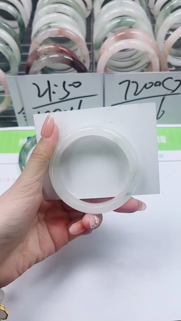 【闪购商品】石英质玉手镯合金A270-54/55