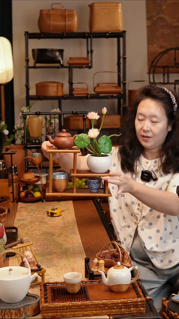 千山杯架  老楠竹