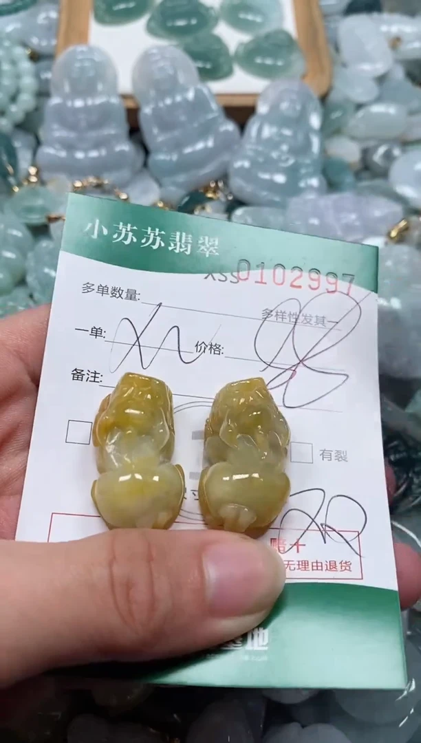 【闪购商品】翡翠颈饰未镶嵌闪购商品0102997