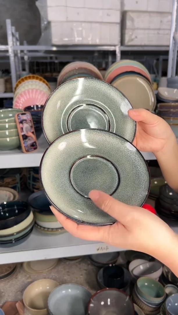 陶瓷外贸尾货瑕疵满20包邮X2吐骨碟