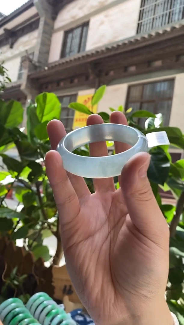 未镶嵌手镯翡翠小*57圈