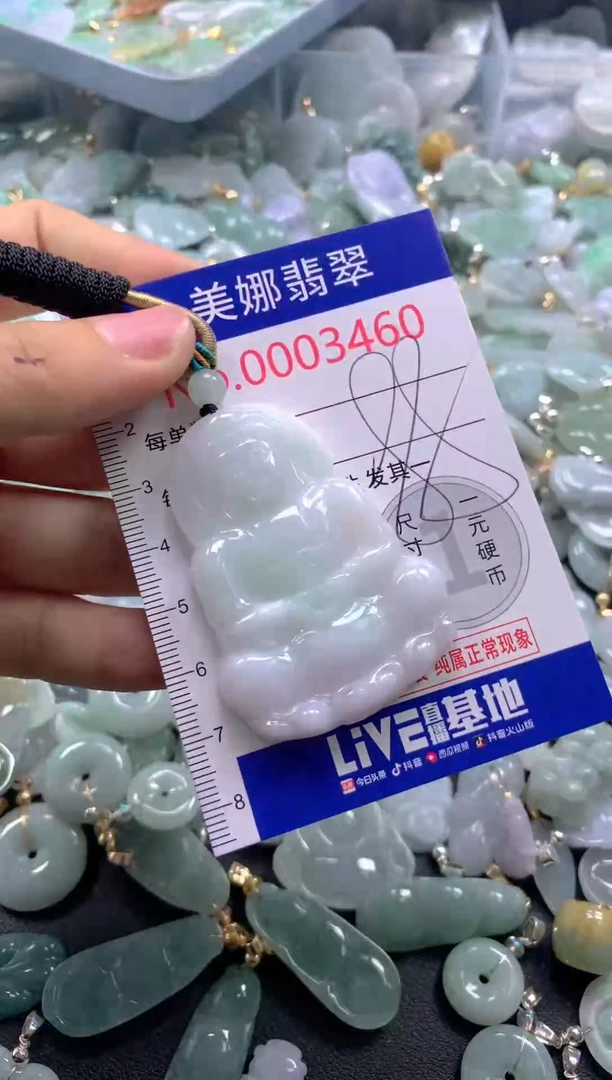 颈饰未镶嵌翡翠3460