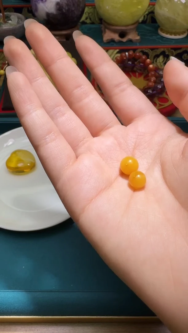 琥珀颈饰未镶嵌小*多样性发一件 445