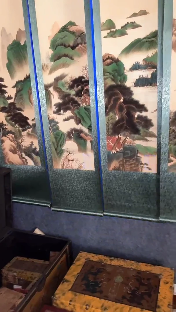 香榧木摆件---------（墨序甄选）四条屏