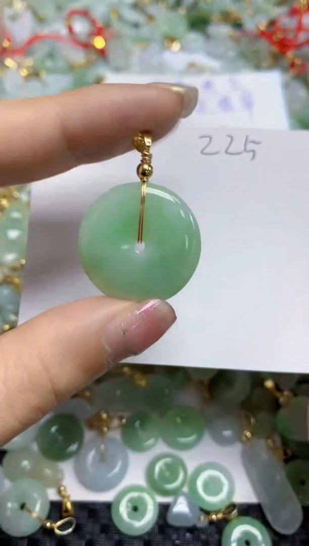 【闪购商品】翡翠颈饰合金   天然A货翡翠