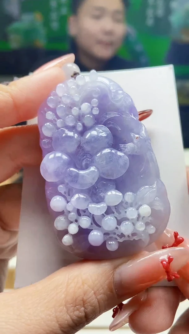 颈饰未镶嵌翡翠翡翠A货