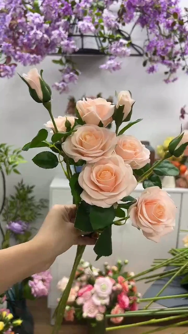 3枝香槟色手感保湿卡布