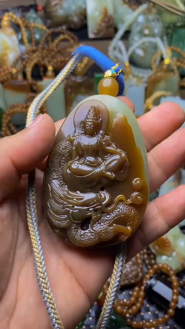 未镶嵌和田玉挂件1